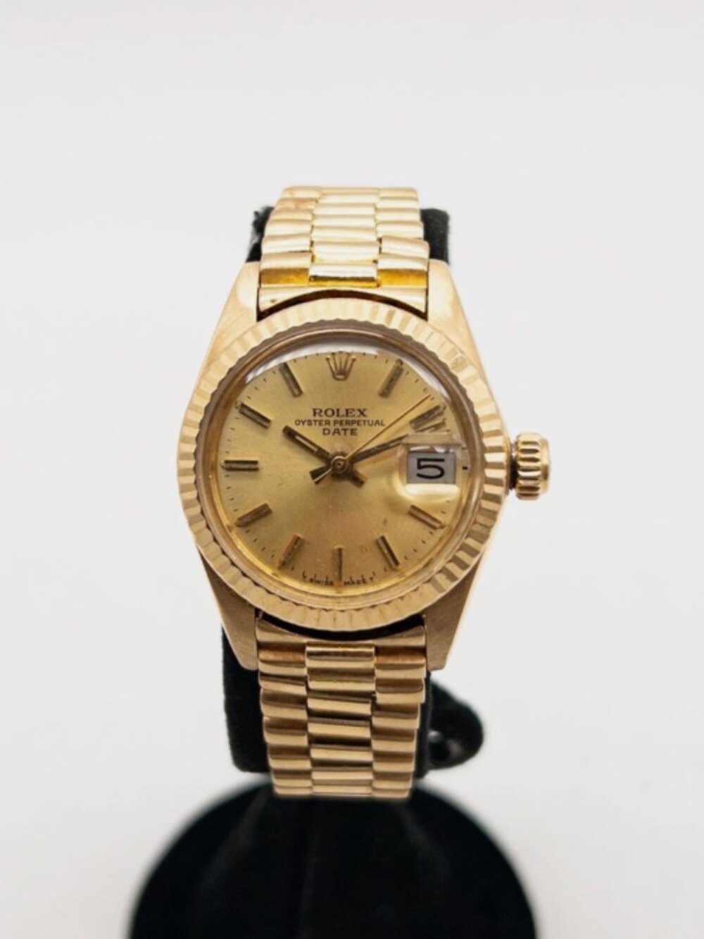 Rolex President Gold Ladies 18k Yellow Watch